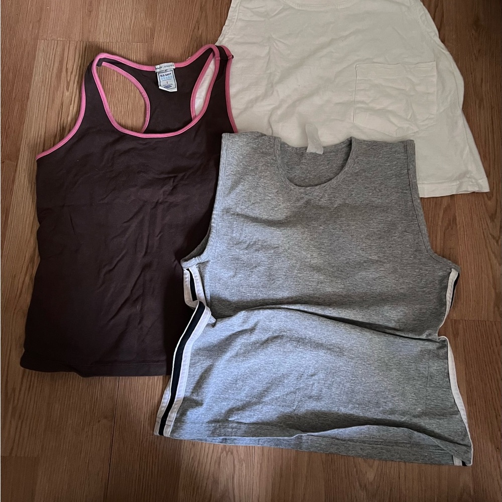 3 Piece Bundle- Vintage Sporty Tanks